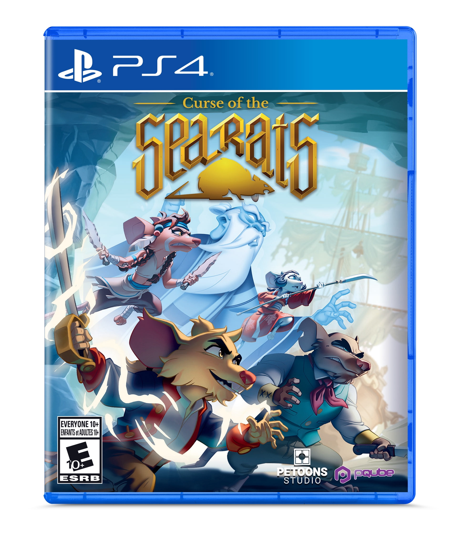 Curse the of 4, 814737021487, Edition Pqube, PlayStation Sea Rats, Physical