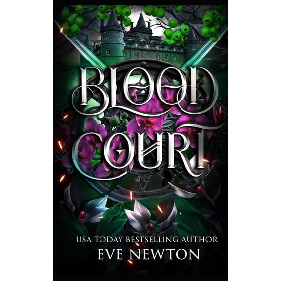 Cursed Darkness (Darkhallow Academy) Blood Court: A Dark Paranormal Reverse Harem, Book 2, (Paperback)