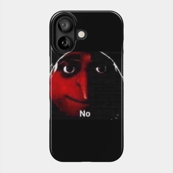 Cursed Image Gru Funny Weird Meme Graphic Case for Apple iPhone 11 to 17