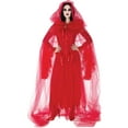 thumbnail image 1 of Cursed Scarlet Red Cape, 1 of 4