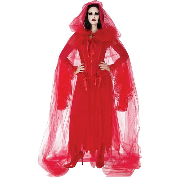 Cursed Scarlet Red Cape
