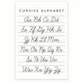 thumbnail image 1 of Cursive Alphabet Poster, 1 of 2