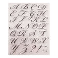 thumbnail image 1 of Cursive Alphabet Stamp Set with Acrylic Block for Diy Card Making Scrapbooking Invitations Hand Lettering Craft Harlik, 1 of 2