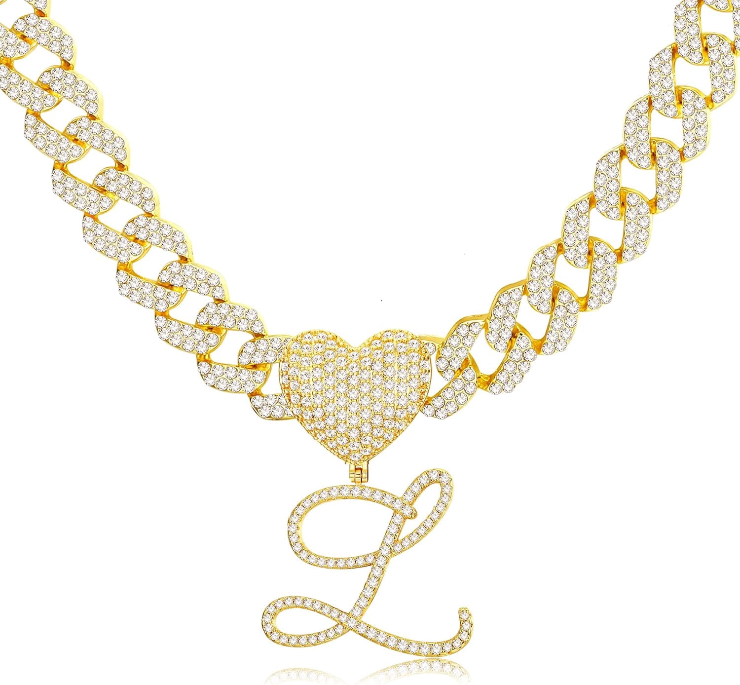 18K Gold Plated Letter Necklace – Personalized Alphabet Pendant With 20" Chain For Men & Women