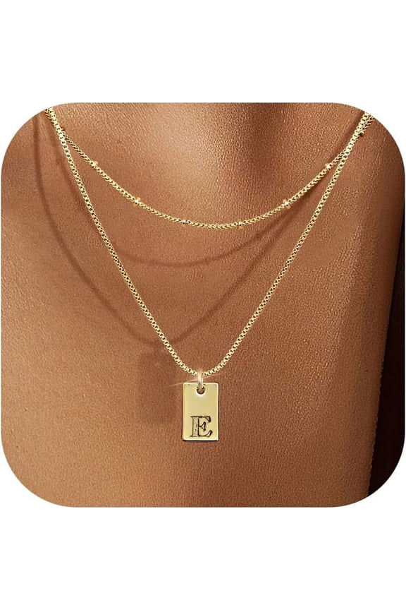 Cursive Gold Initial Pendant Necklace Iced Out Miami Cuban Link Chain For Women 18K Gold Plated Alphabet Letter Pendant Choker Hip Hop Chain Trendy Rapper Jewelry[o1668]