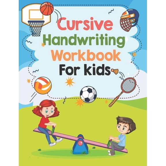 Cursive Handwriting Book for Kids, (Paperback)