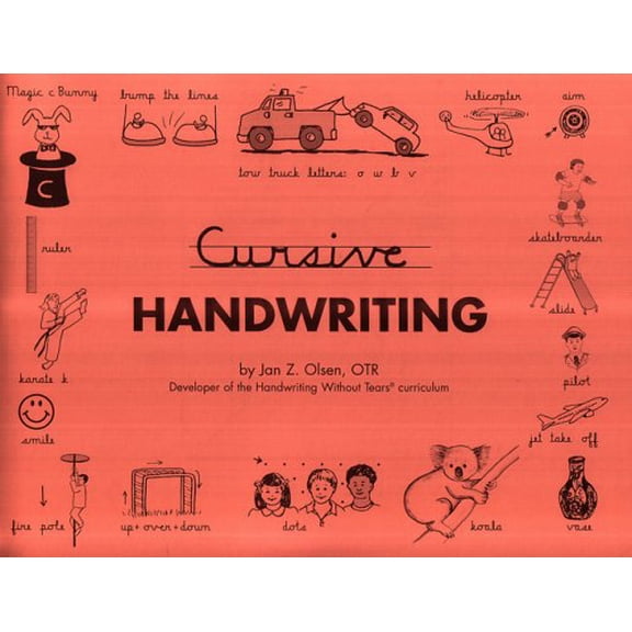 Pre-Owned Cursive Handwriting - Contracted Edition by Jan Olsen (Paperback)
