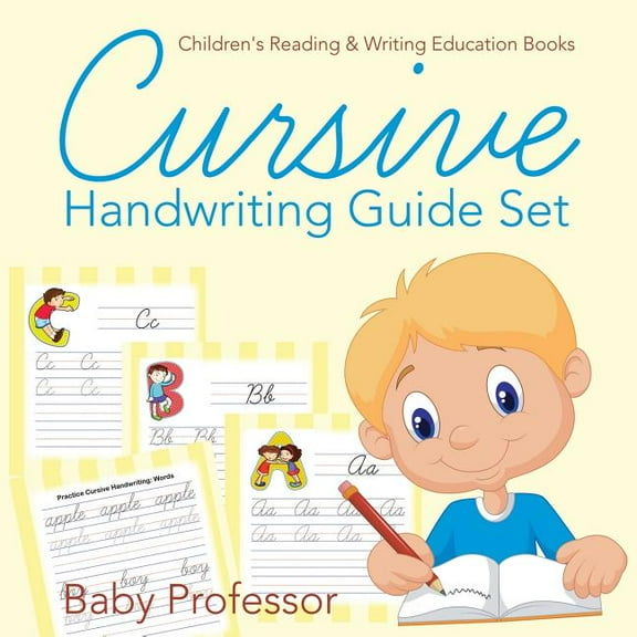 Cursive Handwriting Guide Set: Children's Reading & Writing Education Books, (Paperback)