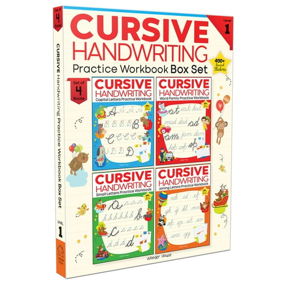 Cursive Handwriting: Small Letters, Capital Letters, Joining Letters and Word Family: Level 1 Practice Workbooks for Chi, (Paperback)