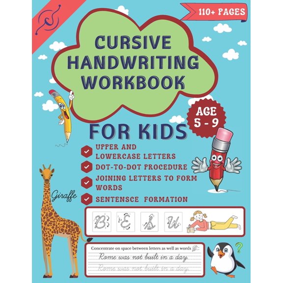 Cursive Handwriting Workbook