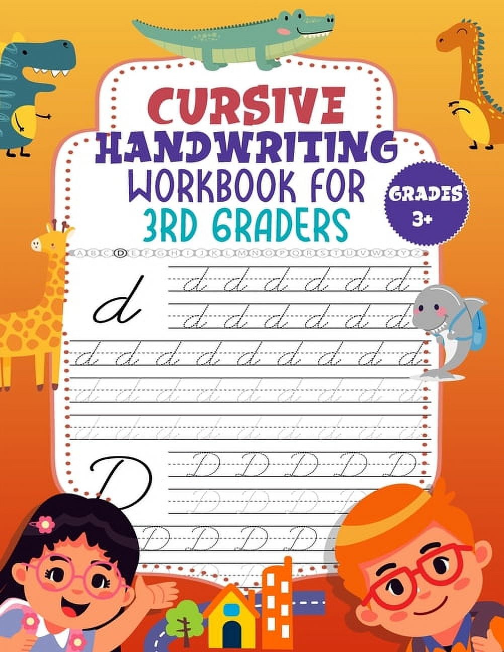 Cursive Handwriting Workbook For 3rd Graders : Beautiful cursive ...