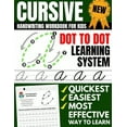 thumbnail image 1 of Cursive Handwriting Workbook For Kids: Dot To Dot Cursive Practice Book (Beginning Cursive), (Paperback), 1 of 1