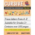 thumbnail image 1 of Cursive Handwriting Workbook For Kids: Tracing Worksheets To Master Letters, Words, Numbers, and Sentences (Pre-school,, 1 of 1