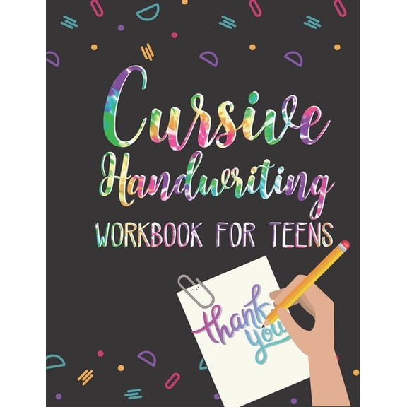 Cursive Handwriting Workbook for Teens: Learn Cursive Writing for Teens Practice Tracing Sheets with Alphabet Letters, W, (Paperback)