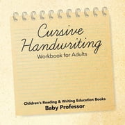 Cursive Handwriting Workbook for Adults Childrens Reading & Writing Education Books, Paperback