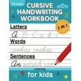 5 In Cursive Cursive Handwriting Workbook for Kids: Cursive Writing Practice Book ...