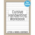 thumbnail image 1 of Cursive Handwriting for Teens: Beginners Cursive to Learn Cursive Writing Practice (Paperback), 1 of 1