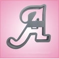 thumbnail image 1 of Cursive Letter A Cookie Cutter, 1 of 1