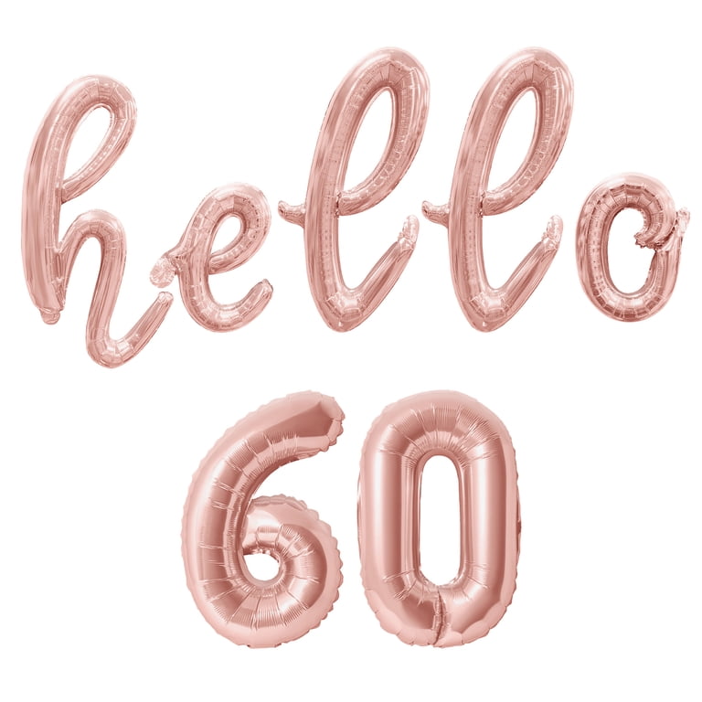 Custom Letter Balloons 16 Inch — Foil Mylar Alphabet & Numbers For DIY Banner, 10 Colors, Phrase Your Message
