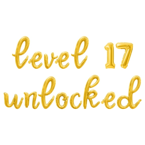 Cursive Script Letter Balloons - LEVEL 17 UNLOCKED 16