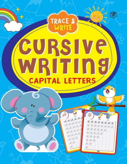 Cursive Writing Book - Capital Letters (Practice Workbook for Children), (Paperback)