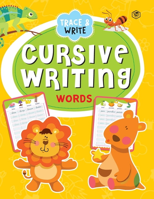 Cursive Writing Book - Words (Practice Workbook for Children), (Paperback)