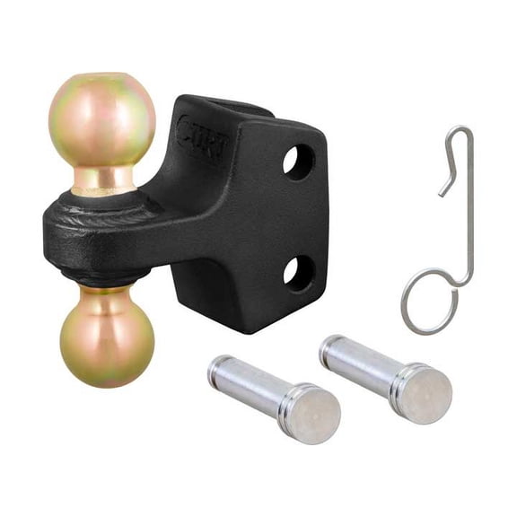 Curt 45934 HD Dual Ball Attachment For Weight Distribution Shank