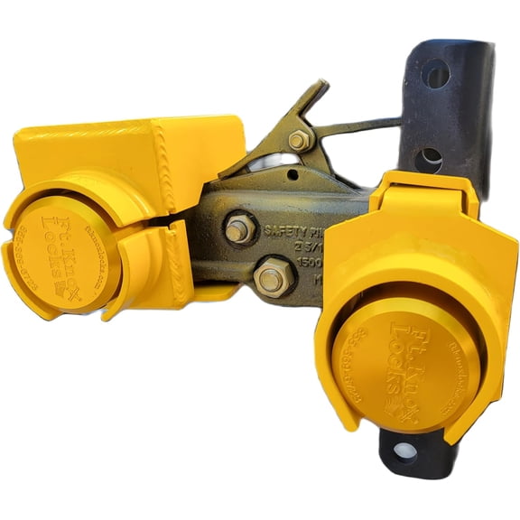 Curt Channel Mount Adjustable and C-Channel Lock Combo (CurtHD and C-Channel Combo w/Cobra Sidewinder Aluminum Puck Lock Upgrade)