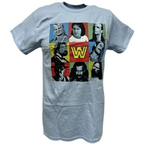 Curt Hennig Rick Rude Roddy Piper Legends Mens Blue T-shirt