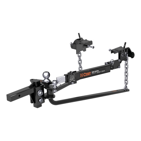 Curt Manufacturing Cur17063 14000Gt with 1400 lb Capacity Round Bar WD Hitch Complete Kit