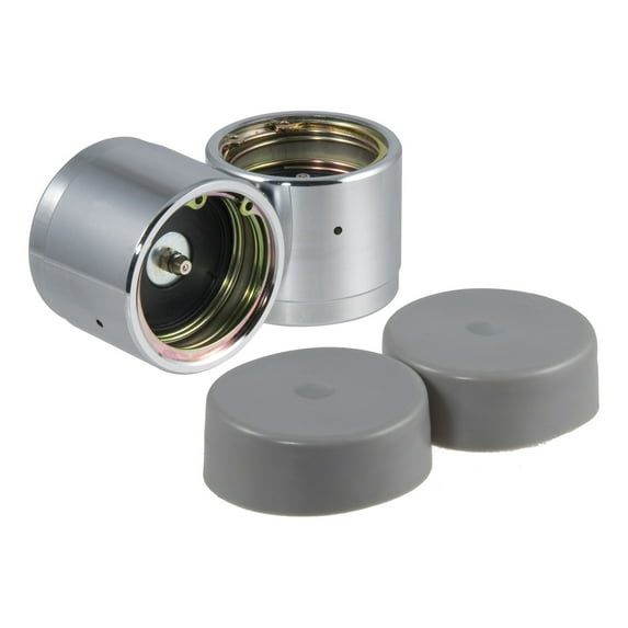 Curt Manufacturing Cur22244 2.44" Diameter Bearing Protectors; Package of 2 with Dust Cover