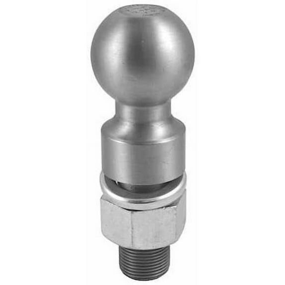 CURT 40086 Raw Steel Trailer Hitch Ball, 25,000 lbs, 2-5/16-Inch Diameter, 1-1/4 x 2-5/8-Inch Shank