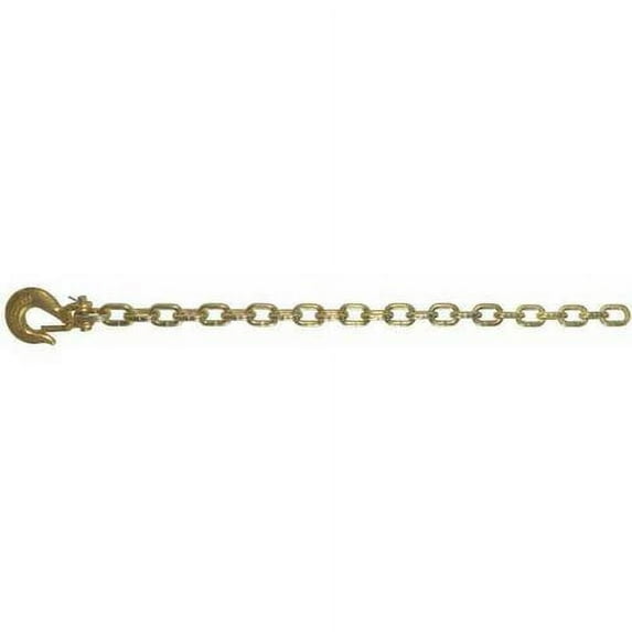 CURT 80316 35-Inch Trailer Safety Chain with 3/8-In Clevis Snap Hook, 24,000 lbs Break Strength