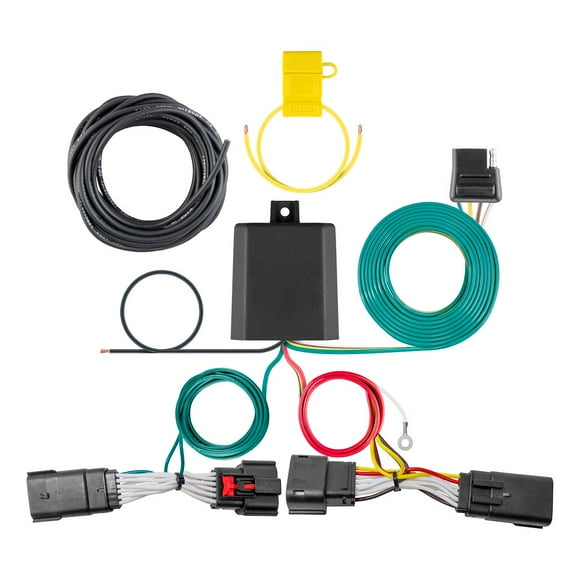 Curt Mfg 56446 Custom Wiring Harness 4-way Flat O Fits select: 2019-2023 LINCOLN NAUTILUS