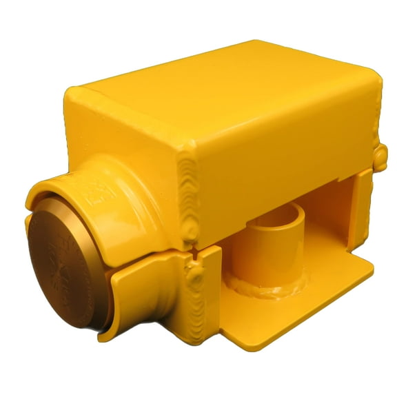 Curt Style Coupler/Hitch Trailer Lock with Cobra Sidewinder Puck Lock