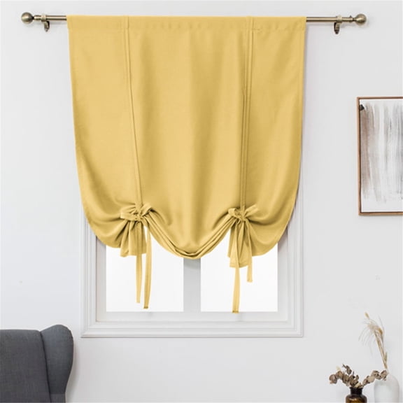Curtain 1 Curtain for Bathroom Kitchen Adjustable Balloon Roman Curtains for Small Window Room Darkening Shades Drapes Panel Rod Pocket Purple Curtain