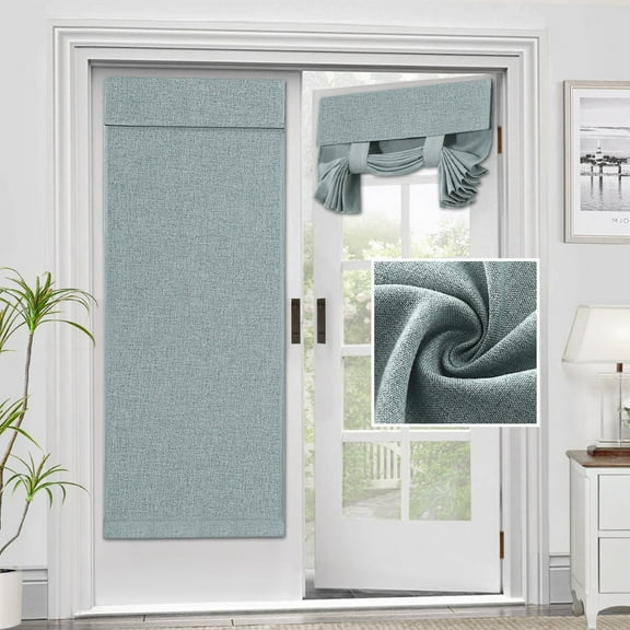 Curtain Adhesive Door Curtain B-Adhesive Door Curtain Cloth Polyester Curtains