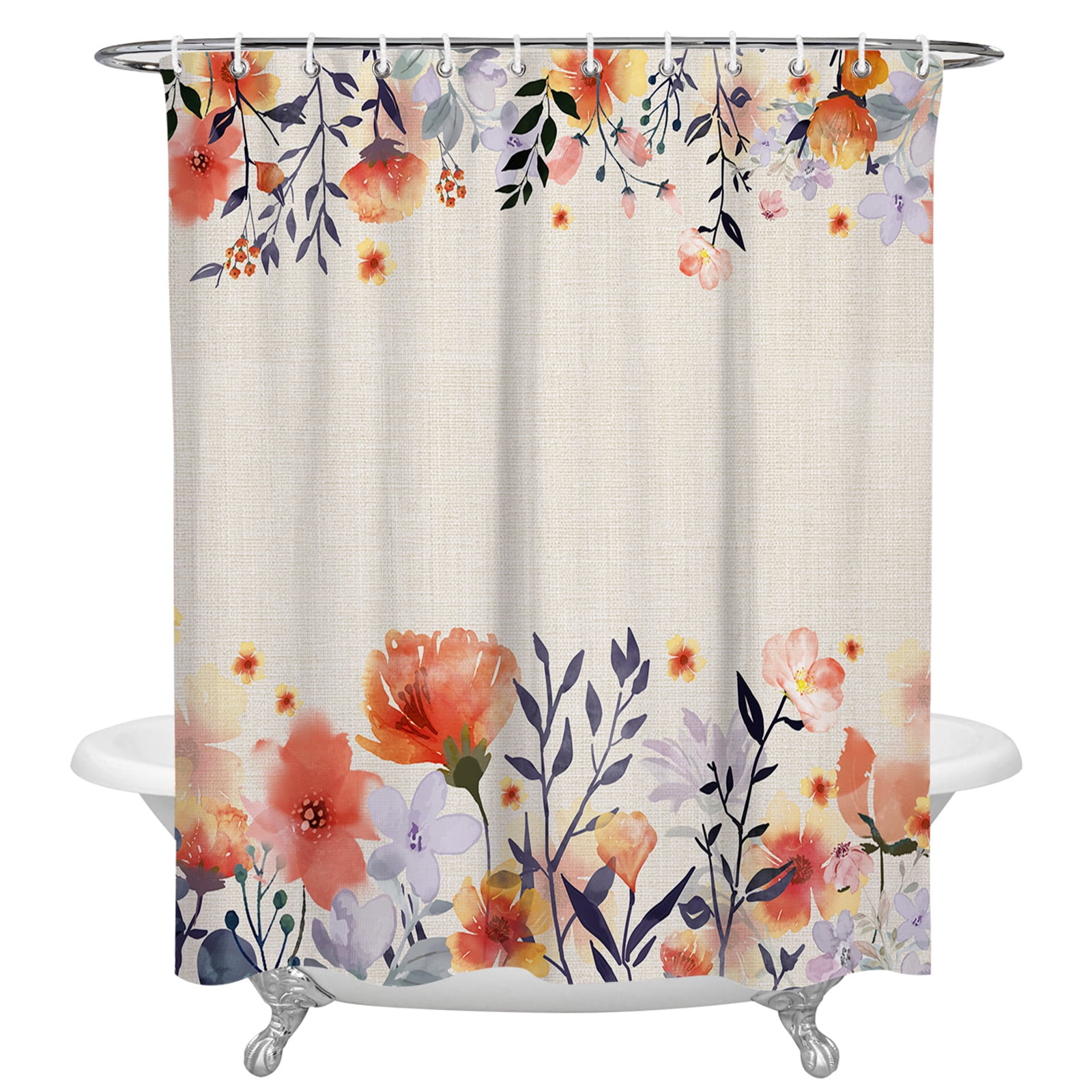 Curtain Bathroom Luxury Modern Decor Home Curtains Bath Waterproof