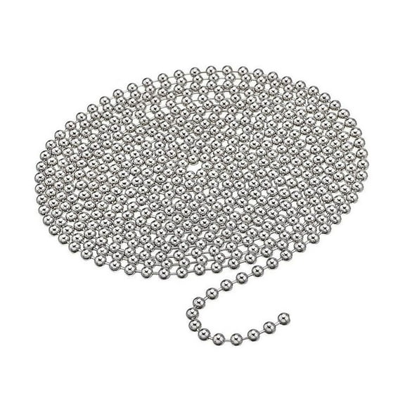 Heavy Duty Blinds Chain Curtain Beads Chain Pull Rope Metal Beads Cord Window Curtain Hardware Accessories Enduring