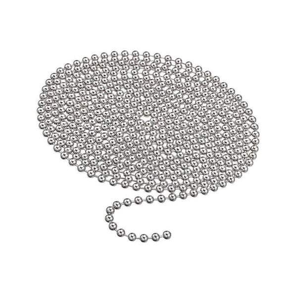 Curtain Beads Chain Pull Rope Metal Beads Cord Adjustable Window Treatments Chain Modern Window Decorative Chain Enduring