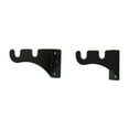 thumbnail image 1 of Village Wrought Iron Metal Curtain Brackets For Two 1 By 2" Rods, 1 of 2