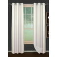 thumbnail image 1 of Curtain Brick Blackout 2PK White - 84" x 38", 1 of 2