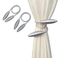 thumbnail image 1 of Curtain Buckle Boho Curtain Tie Backs, Easter Curtain Strap Curtain Ties Boho, Curtain Tie Decoration Curtain Hooks for Home Office, Bedroom, Bathroom Decor(1 Pair), 1 of 6