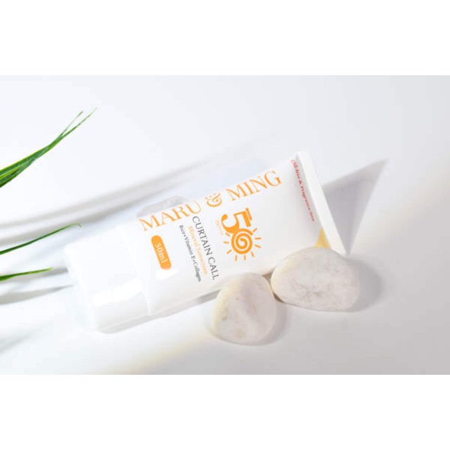 Curtain Call Sunscreen SPF 50 with Rice, Vitamin E, and Collagen