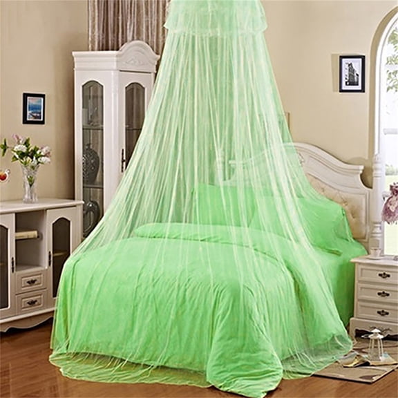 Curtain,Ceiling Print Ceiling Dome Net Wind Double Household Net