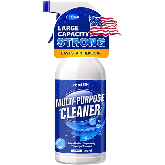 Curtain Cleaner Spray, Suitable for Fabric Curtains, No Rinse Stain Remover, Suitable for Sheer, Blackout, Linen, Polyester, and Mixed Curtains, Gentle on Curtain Sides, Edges, and Hems, Also Suitabl