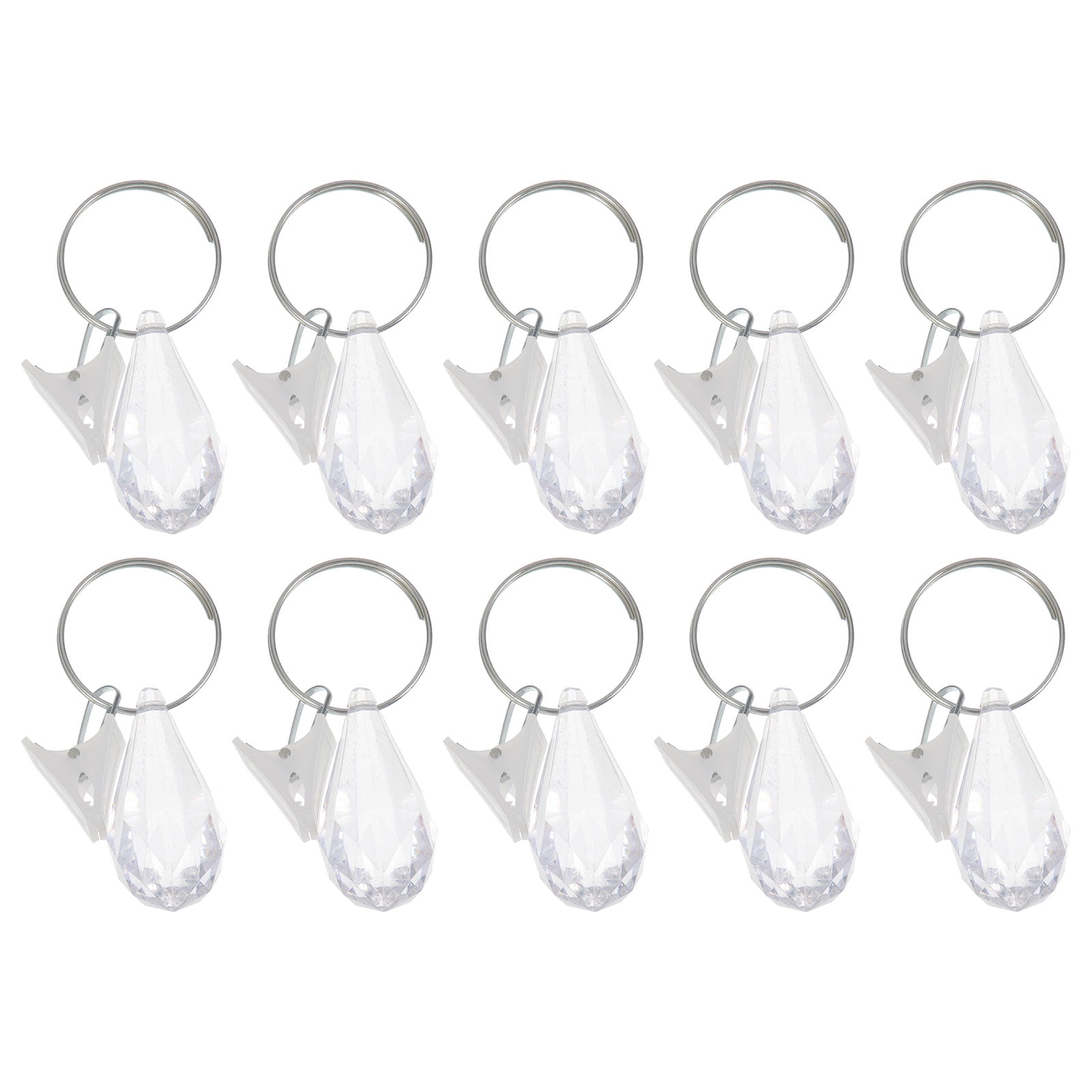 Curtain Counter Weight 40 Pcs Weights for Outdoor Curtains Shower Clips