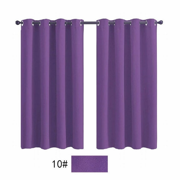 Curtain,Darkening Thermal Insulated Curtain Panels For Living Room Baby Blue Color Shower Curtain Set Bath Partition Curtain No Drilling
