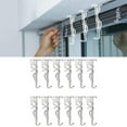 thumbnail image 1 of Curtain Decoration Wear-resistant Clips 10-Pack Clips Set Hassle-free Setup, 1 of 7