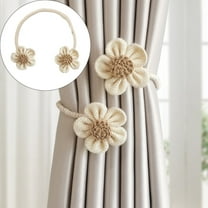 Curtain Holdbacks Curtain Tie Back Clips and Holdbacks, Elegant Curtain Ties and Cords for Window Treatment, Living Room and Bedroom Drapery Decoration and Hardware Accessories, Drapery Hardware, A